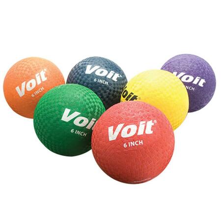 VOIT 6 in. Playground Balls - Prism Pack 1369484